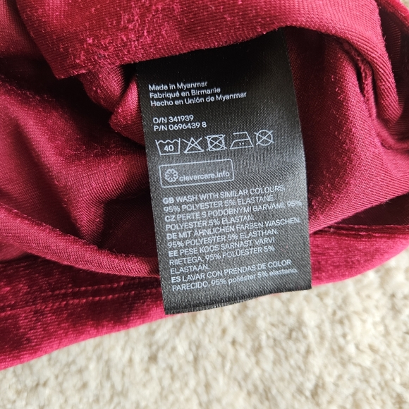 Velvet Bodycon Dress - Picture 3 of 3